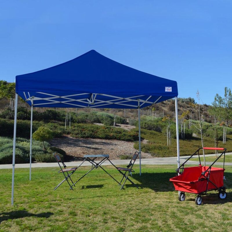 Impact Canopy 10 x 10 Pop Up Canopy Tent, Straight Leg Shelter, Ultra Light Aluminum Frame, UV Coated, Canopy Accessories, White - Image 5