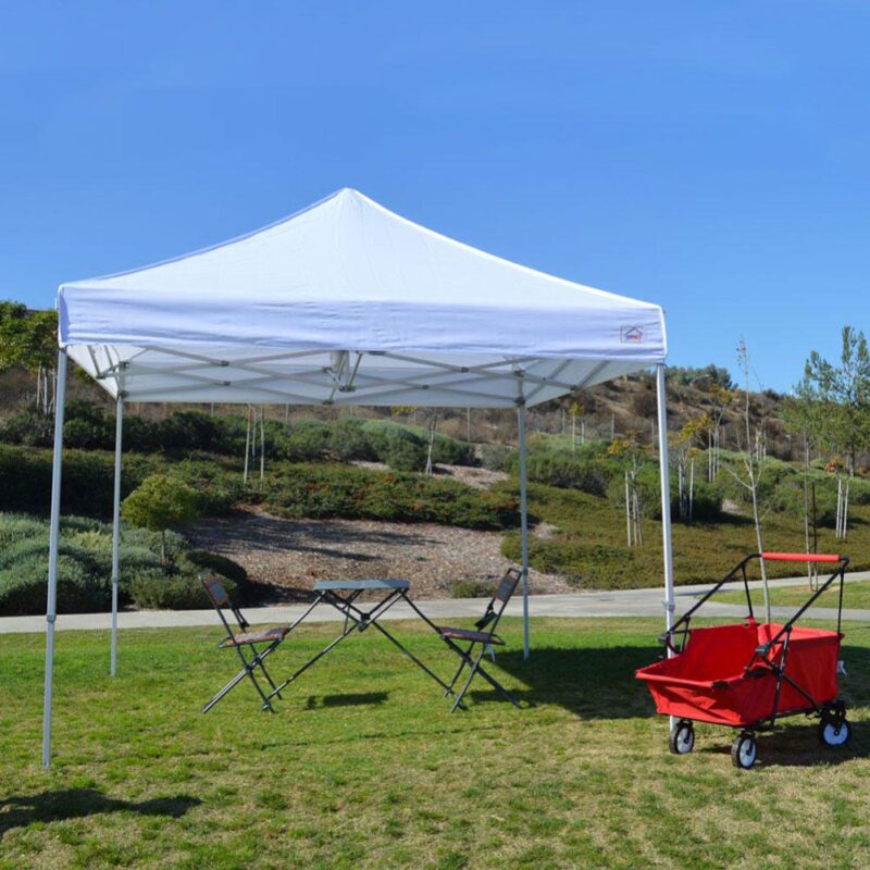 Impact Canopy 10' x 10' White Event and Pop-up Outdoor Canopy with UV Protection Material - Image 6