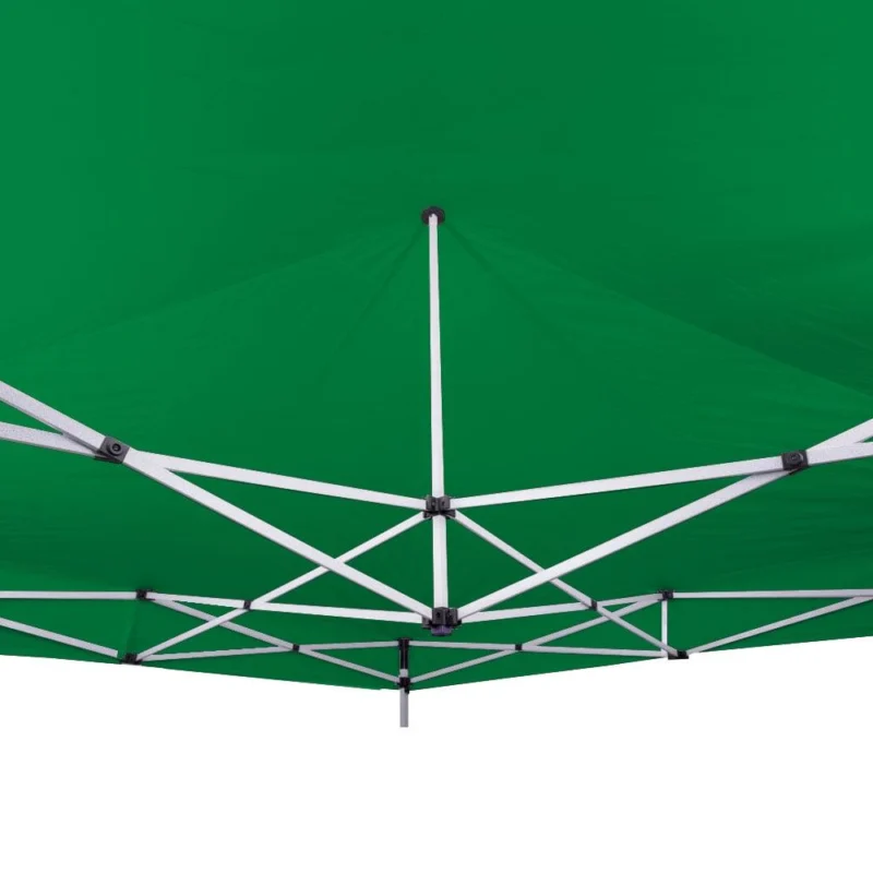 Impact Canopy 10x10 Pop Up Canopy Tent, Sidewalls, Straight Leg Shelter, Steel Frame, Roller Bag, Kelly Green - Image 3