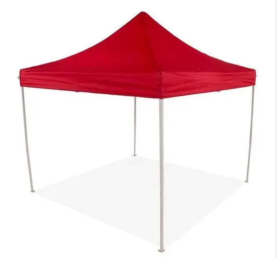 Impact Canopy 10x10 Pop Up Canopy Tent, Mesh Sidewalls, Screen Room, Steel Frame, Gazebo Enclosure, Red - Image 2
