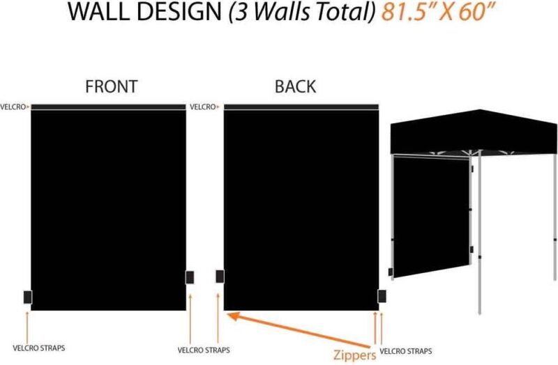Impact Canopy 5x5 Pop Up Portable Photo Booth, Photo Tent - Image 9