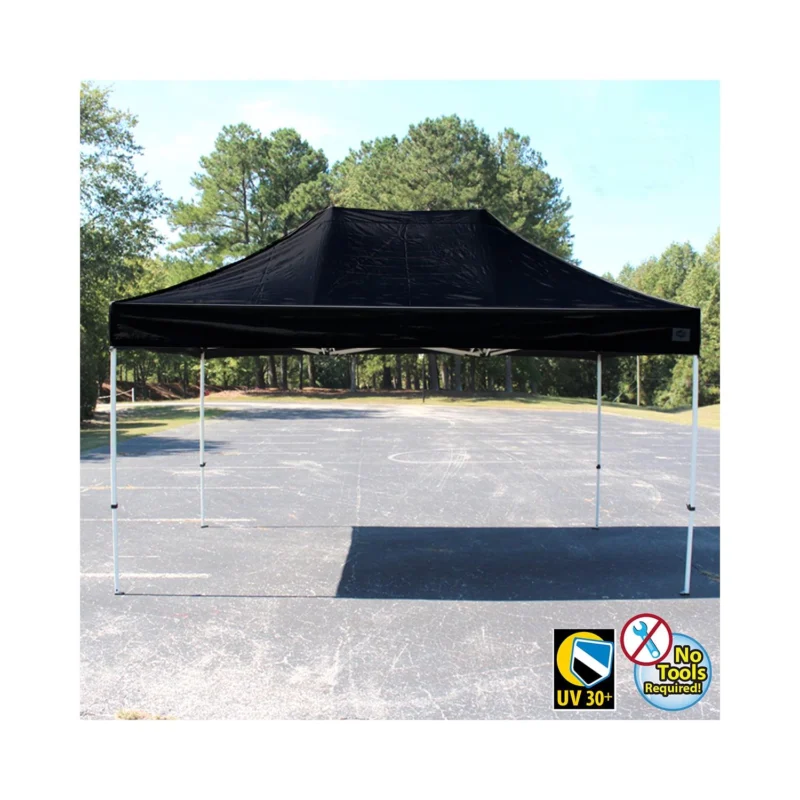 King Canopy Universal 10X15 Instant Pop Up Tent BLACK Cover - Image 2