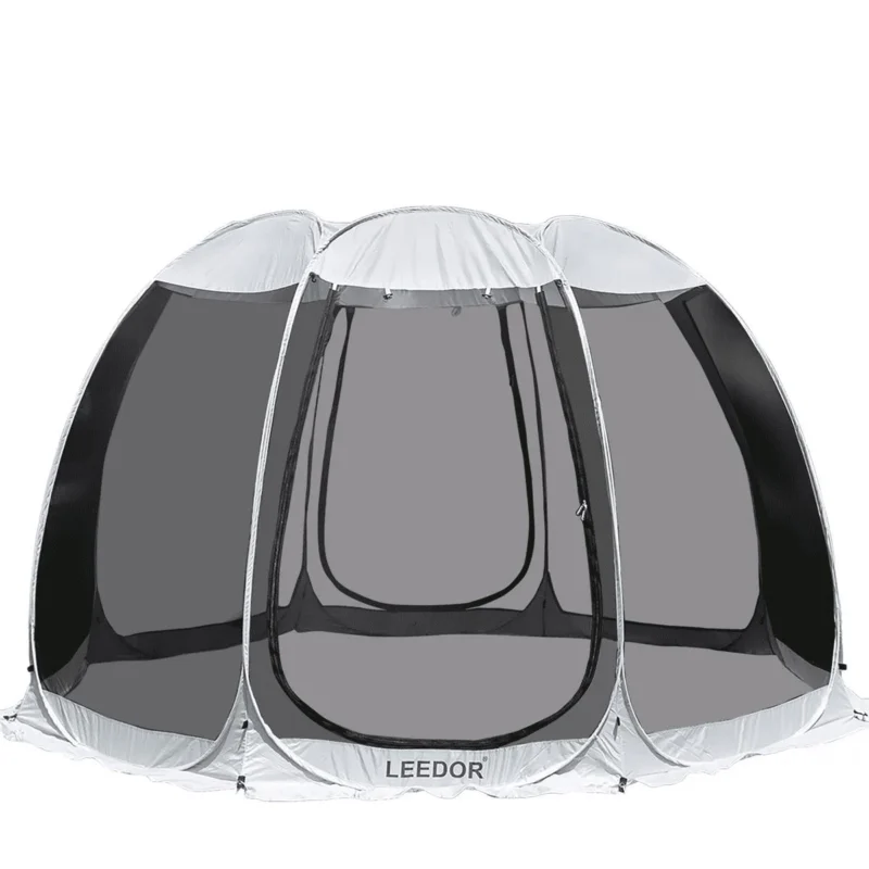 Leedor Screen House Room Pop Up Camping Canopy Instant Shelter 12'X12' - Image 2
