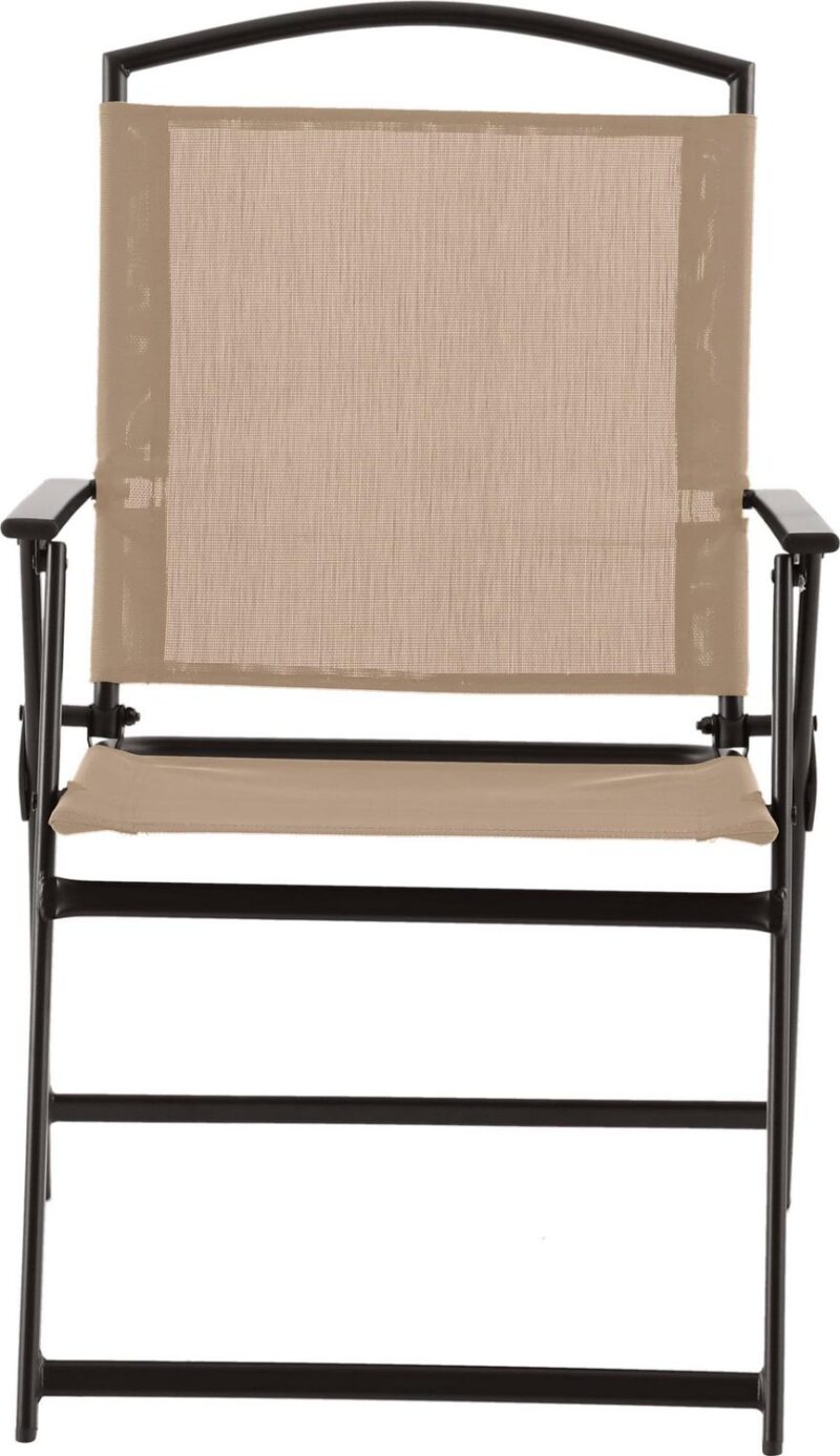 Mainstays Albany Lane 6-Piece Outdoor Patio Dining Set, Tan - Image 6