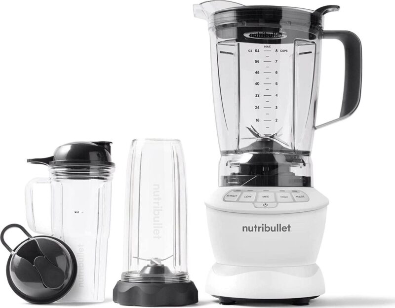Nutribullet NBF50700AW White Blender Combo White - Image 2