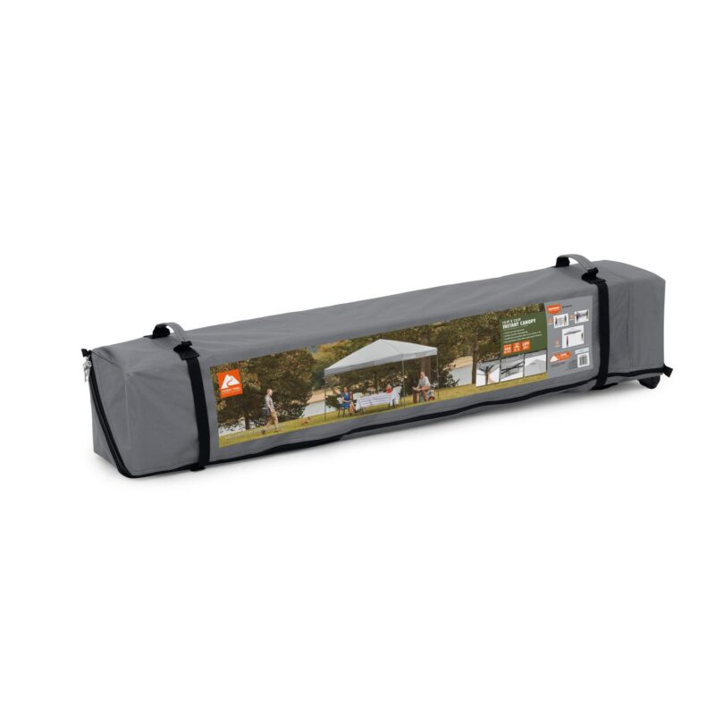 Ozark Trail 12' x 12' Instant Straight Leg Canopy for Camping - Gray - Image 2