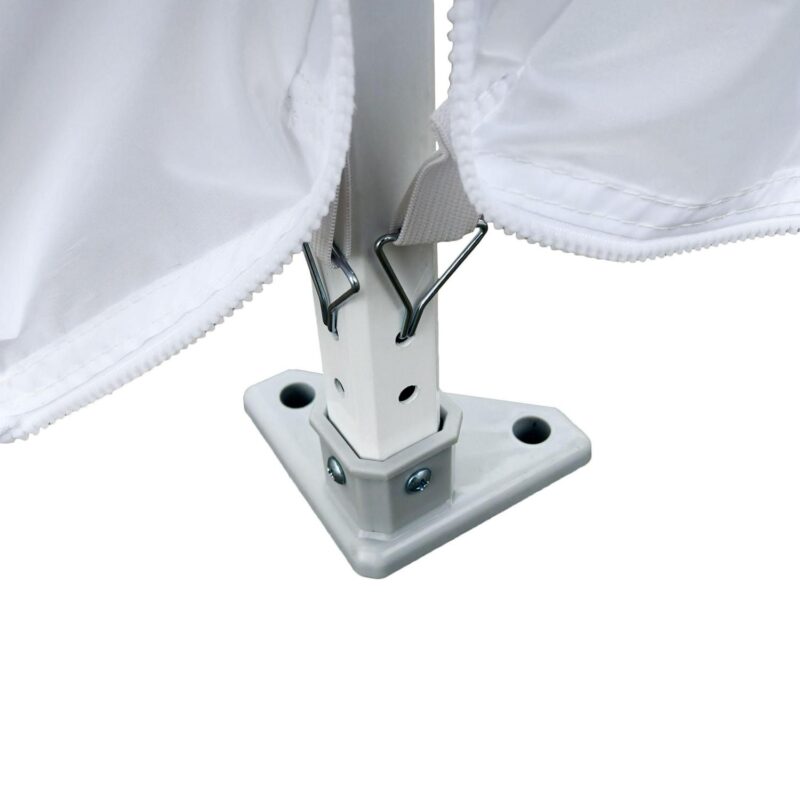 Ozark Trail White Commercial Instant 10' x 10' Straight Leg Instant Canopy with Sidewalls - Image 5