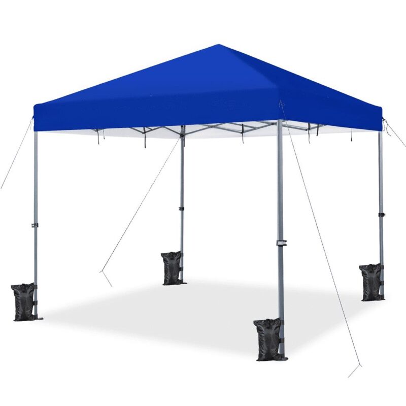 Renwick 12x12ft Pop-up Canopy Tent, Blue - Image 2