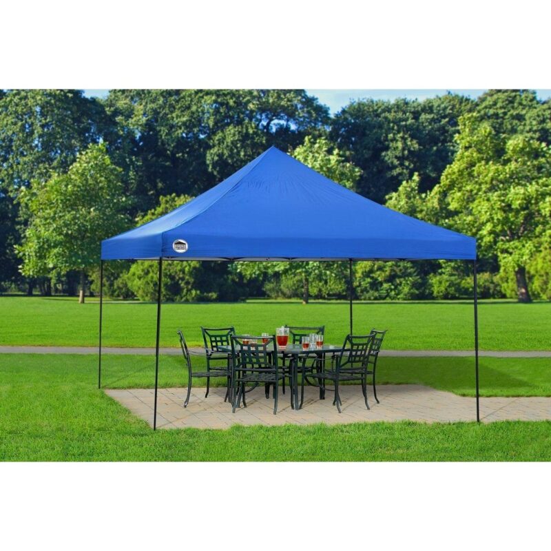 ST144 12 x 12 ft. Straight Leg Canopy - Blue - Image 2