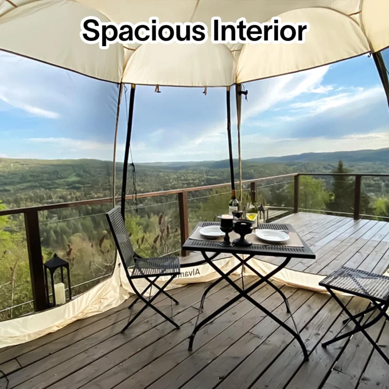 Screen House Room Camping 12x12 Ecru Instant Canopy - Image 2