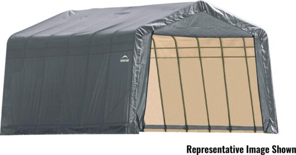 ShelterCoat 13 x 28 ft. Garage Peak Gray STD