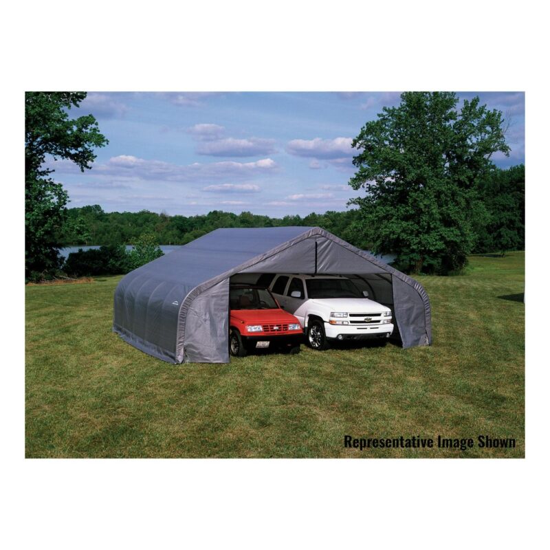 ShelterCoat 22 x 20 ft. Garage Peak Gray STD - Image 3