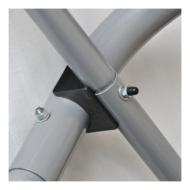 ShelterCoat 8 x 12 ft. Wind and Snow Rated Garage Round Gray STD - Image 7