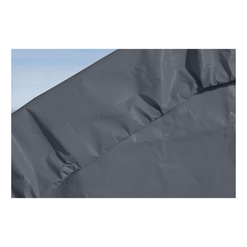 ShelterCoat 8 x 12 ft. Wind and Snow Rated Garage Round Gray STD - Image 8