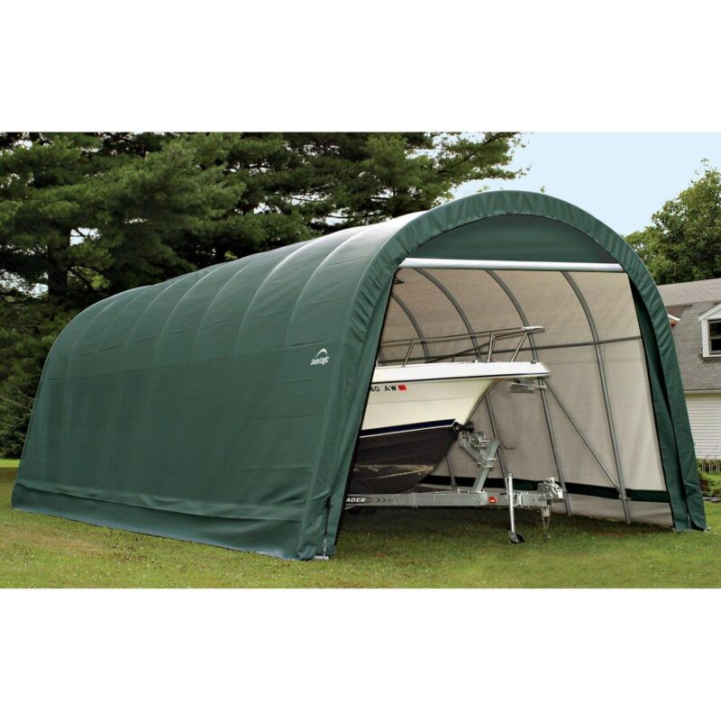 ShelterLogic 15 x 28 x 12 Round Top Shelter - Image 5