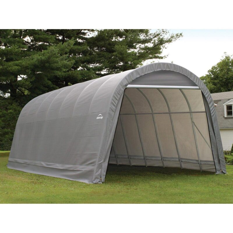 ShelterLogic 15 x 28 x 12 Round Top Shelter - Image 6