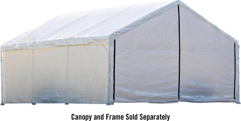 ShelterLogic 1840 White Canopy Enclosure Kit, FR Rated - Image 5