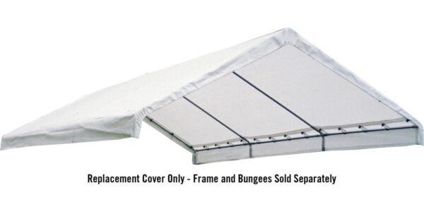 ShelterLogic 20169 18-30 Canopy White Replacement Cover for 2 in. Frame; FR Rated
