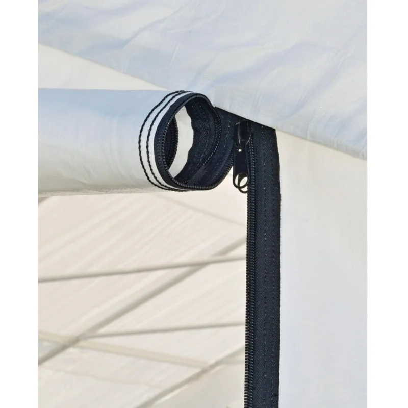 ShelterLogic 30 ft. White Canopy Enclosure Kit - Image 5
