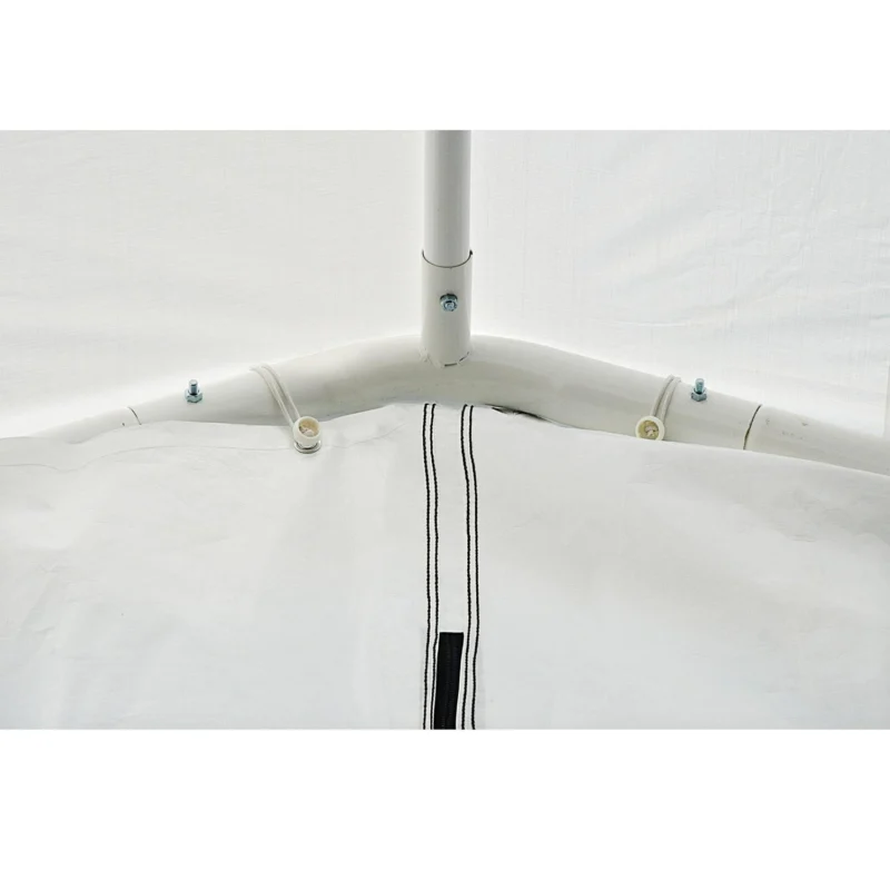 ShelterLogic 30 ft. White Canopy Enclosure Kit - Image 4