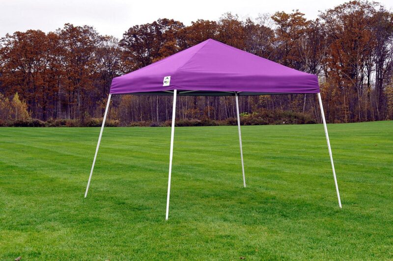 Shelterlogic Hd Series Slant Leg Pop-Up 10 Ft. X 10 Ft. Canopy In Purple - Image 4