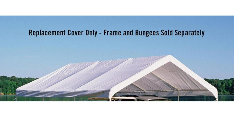 Shelterlogic Supermax All Purpose Outdoor 18' X 20' Canopy Replacement Cover Top (Frame Not Included) - Image 4