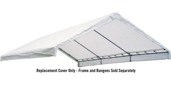 Shelterlogic Supermax All Purpose Outdoor 18' X 20' Canopy Replacement Cover Top (Frame Not Included)