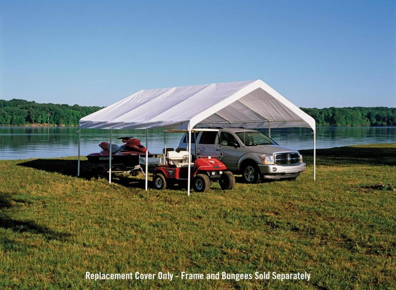 Shelterlogic Supermax All Purpose Outdoor 18' X 20' Canopy Replacement Cover Top (Frame Not Included) - Image 3