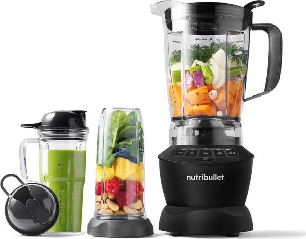 nutribullet Full-Size Blender Combo 1200W, Matte Black