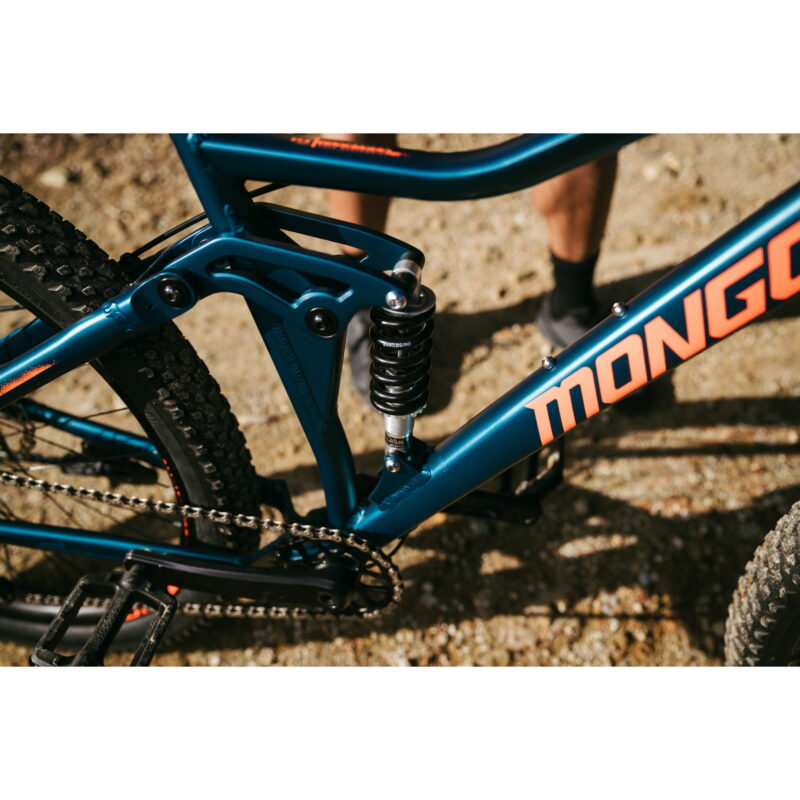 Mongoose Ledge X1 Mountain Bike, 27.5-in. Wheels, Adults Ages 14+, 7 Speeds, Teal - Image 3