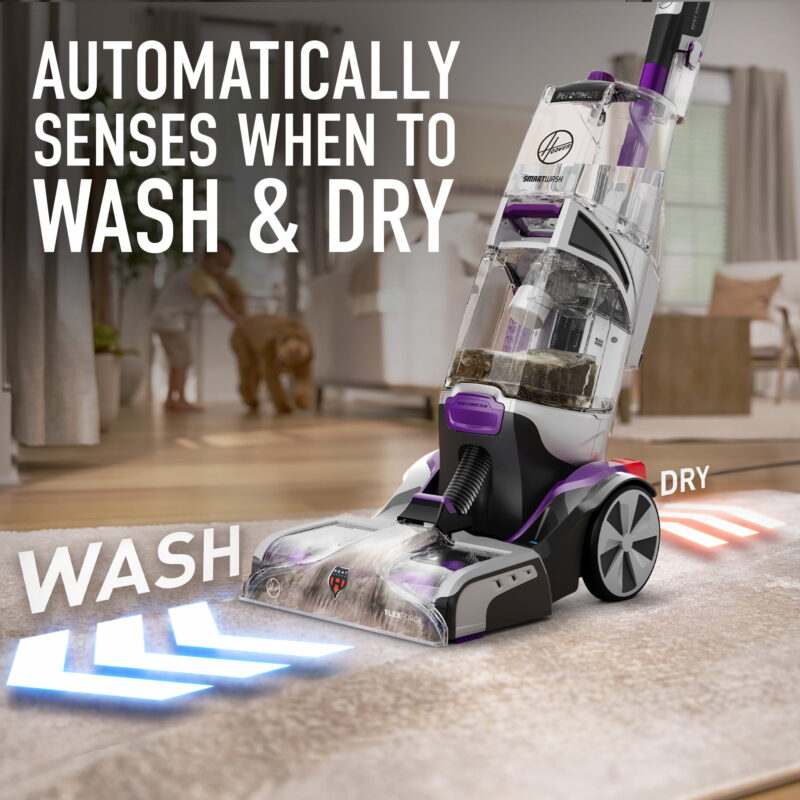 Hoover SmartWash Pet, Complete Automatic Upright Carpet Washer, FH53010 - Image 2