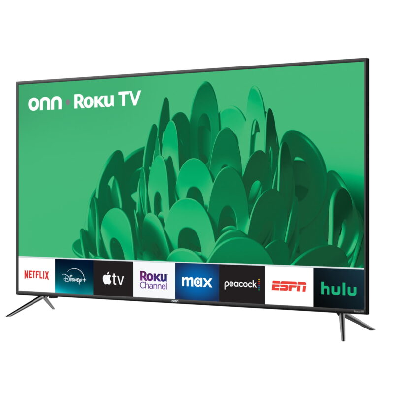 onn 55” Class 4K UHD (2160P) LED Roku Smart Television HDR (100012586) - Image 3