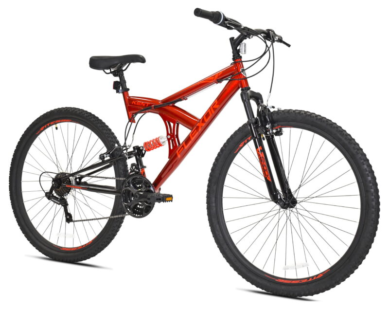 29" Kent Flexor Men's Dual Suspension Mountain Bike, Adult, Ages 13+, Red - Image 2