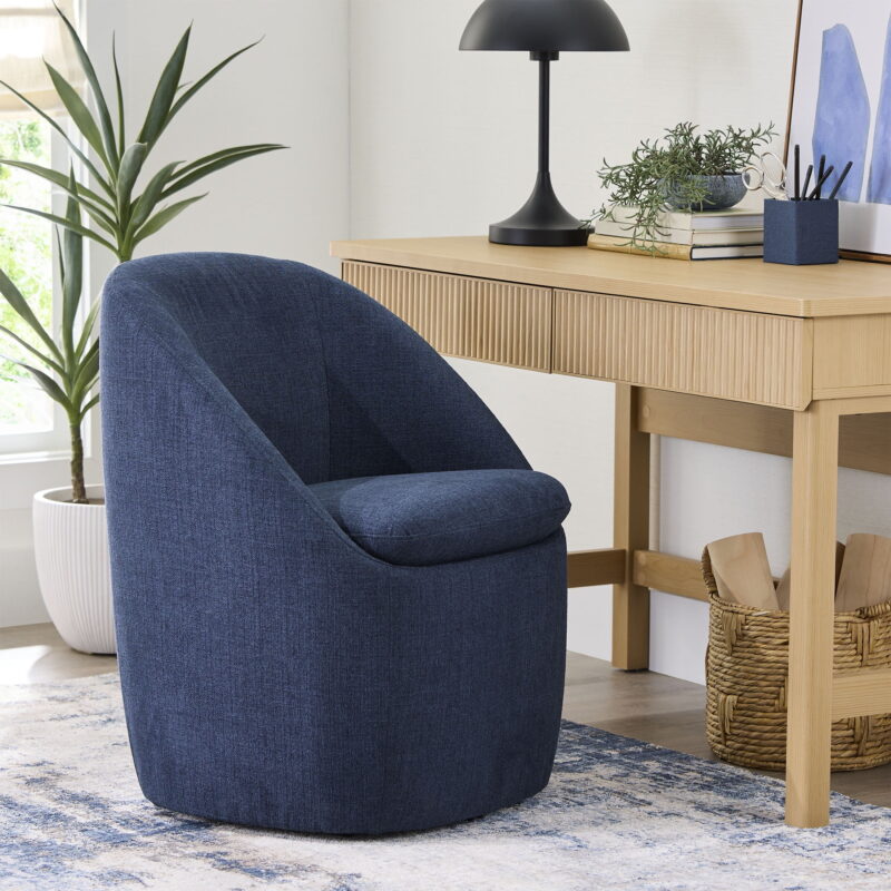 Better Homes & Gardens Mira Everywhere Dining Chairs, Blue - Image 3