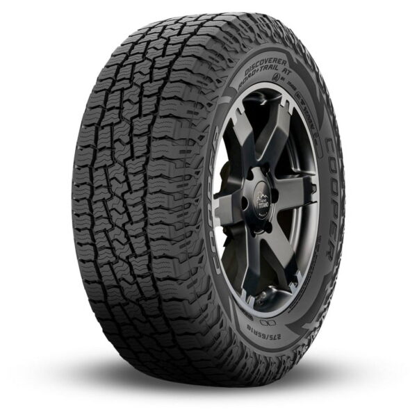 1 Cooper Discoverer Road+Trail AT 275/55R20 117H XL All Terrain 3PMSF 65K MILE CP171293049 / 275/55/20 / 2755520