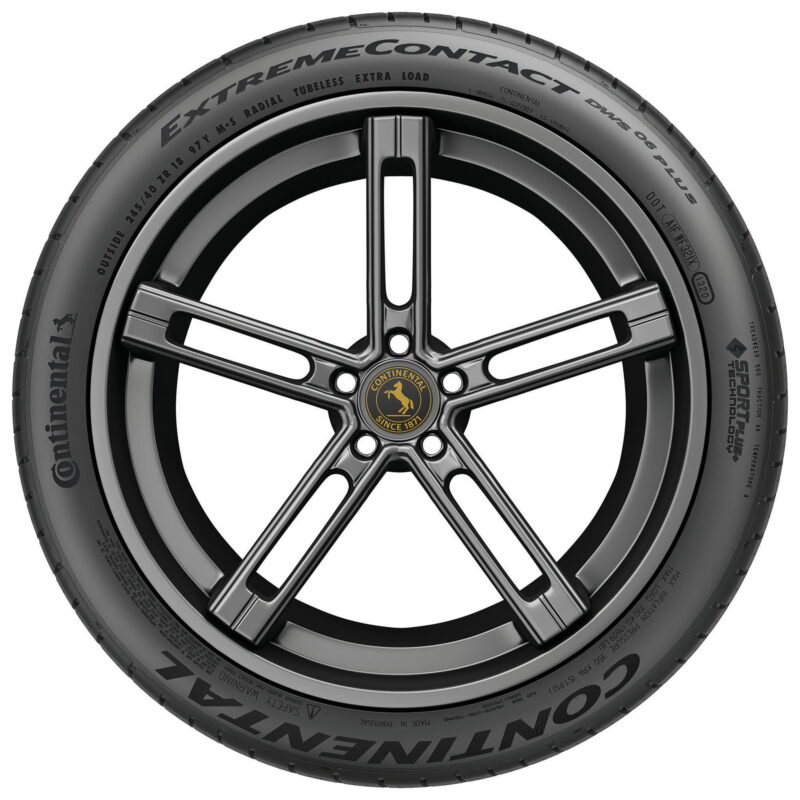 Continental ExtremeContact DWS06 PLUS 265/40ZR21XL 105W BSW Ultra High Performance Tire - Image 4