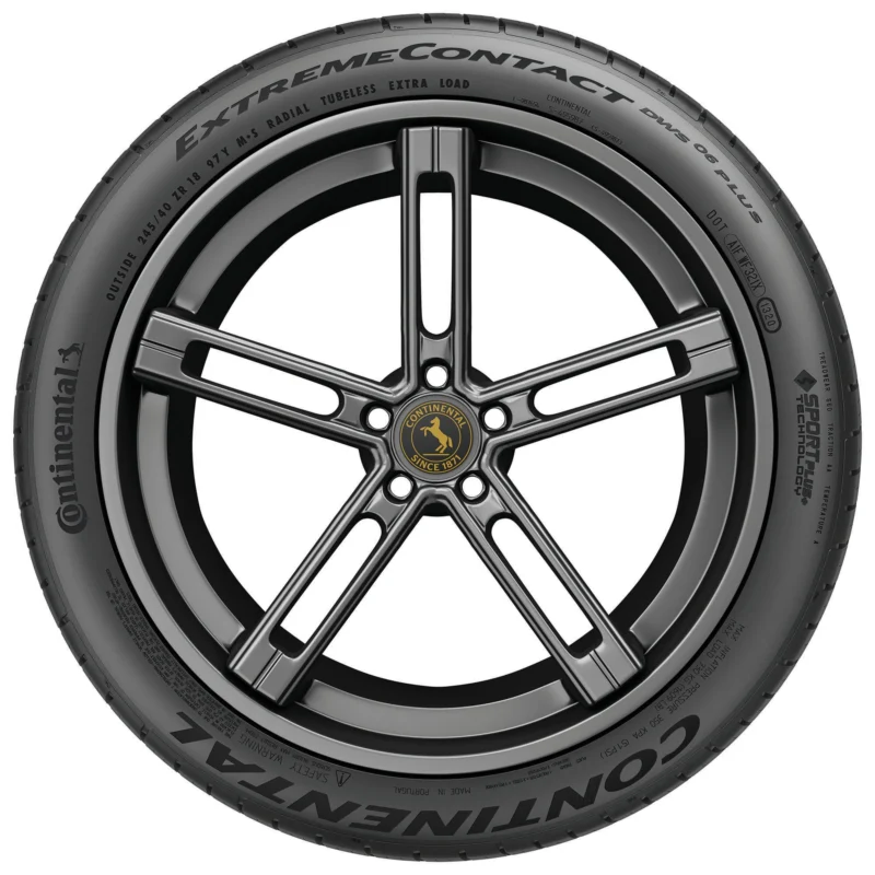 Continental ExtremeContact DWS06 PLUS 265/40ZR21XL 105W BSW Ultra High Performance Tire - Image 4