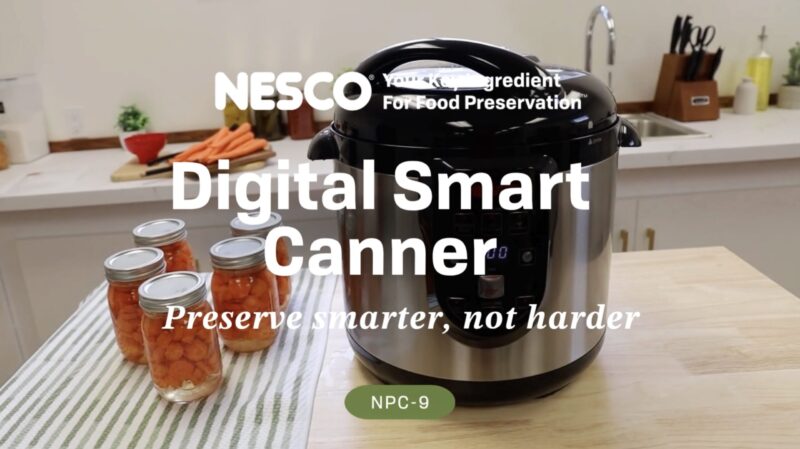 NESCO® 9.5 Qt. Electric Smart Pressure Cooker and Canner - Image 2