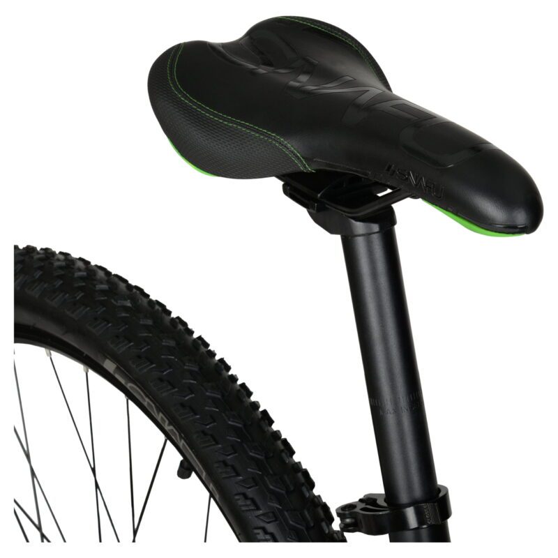 29" Hyper Carbon Fiber Mountain Bike, Black/Green, Adults Age 13+ - Image 5