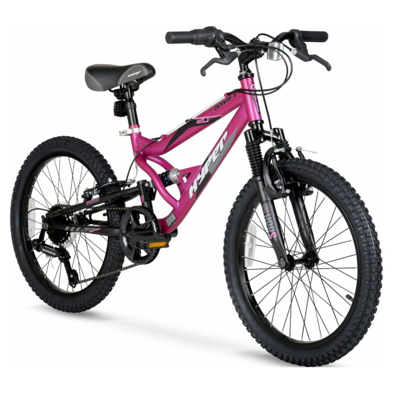 20" Hyper Swift Mountain Bike, Magenta, Youth, Age Group 8-13 Years - Image 5