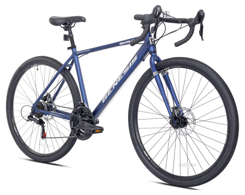 700c Kent Genesis Bohe Gravel Bike, Adult, Ages 13+, Denim Blue - Image 2