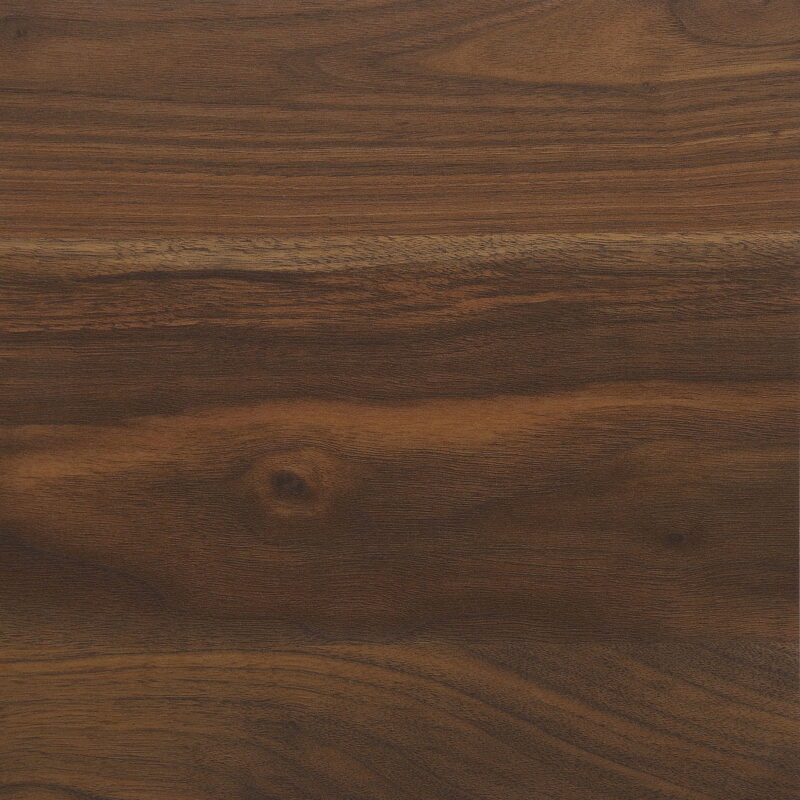 Better Homes & Gardens Ezra Glass Door Storage Cabinet, Warm Walnut finish - Image 4