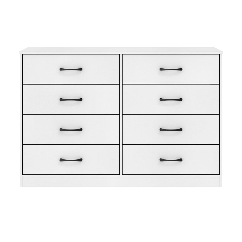 Mainstays Ardent 8 Drawer Dresser, White - Image 2