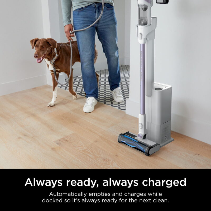 Shark Detect Clean & Auto Empty System, Cordless Stick Vacuum Cleaner- PowerFins Brushroll, LED Headlights - Image 4