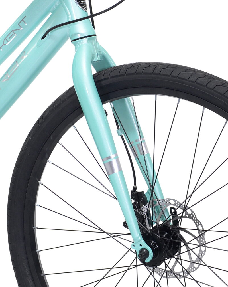 Kent Bicycles 27.5 in. Wanderer Women's Aluminum All-Terrain Bike, Light Blue - Image 7