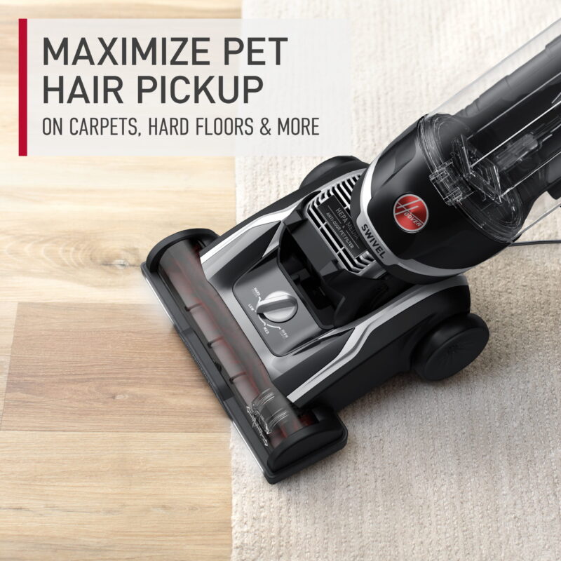 (3 pack) Hoover MAXLife Power Drive Swivel XL Pet Bagless Upright Vacuum Cleaner with HEPA Media Filtration, UH75210, New - Image 4