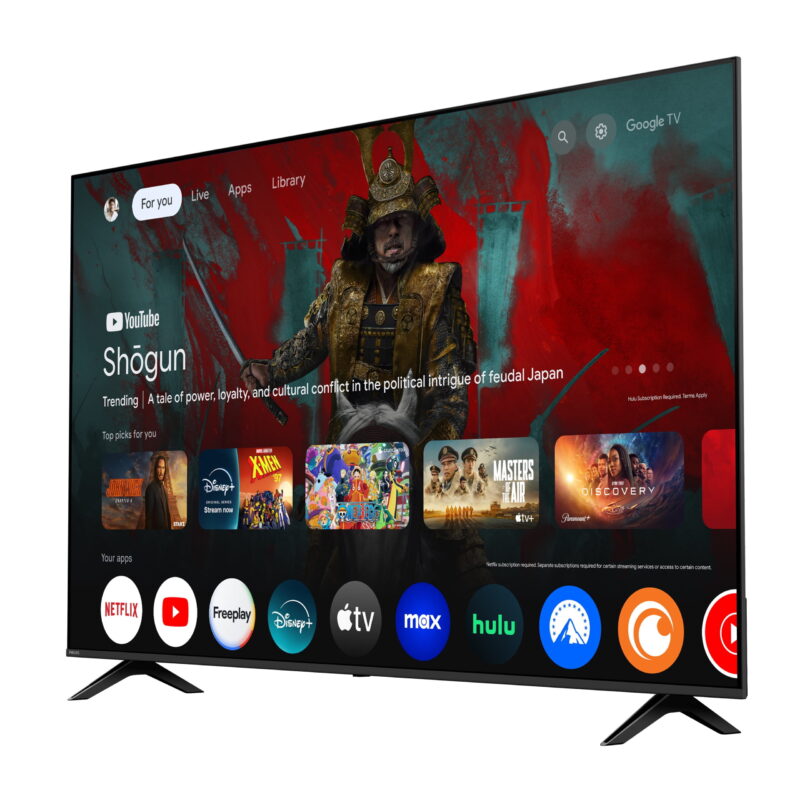 Philips 75" Class 4K Ultra HD (2160p) Google Smart LED TV (75PUL7552/F7) (New) - Image 2