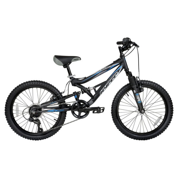 20" Hyper Bicycles Shocker Mountain Bike, 20" Wheels, Kids Age Group 8-13 Years, Black, Child