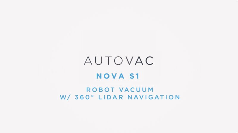 iHome AutoVac Nova S1 Robot Vacuum with LIDAR Navigation, 150 Min Runtime, 2700pa Suction, New - Image 2