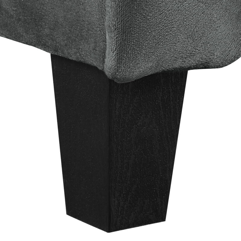 Lifestyle Solutions Taryn Club Chair, Dark Gray Fabric - Image 5